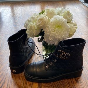 Chanel Combat Boots 2020